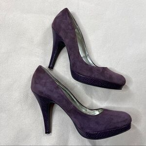 Alfani Maddy Suede Pumps Heels Shoes Size 6M
